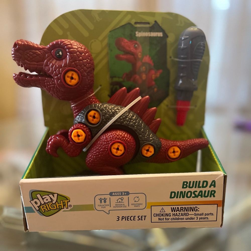 Build A Dinosaur 3-Piece Set